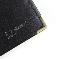 齐心NU160，软皮名片册，160张
