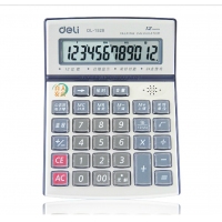 得力1528，语音型计算器