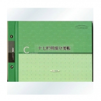 6117 莱特 16K96P17栏明细分类帐