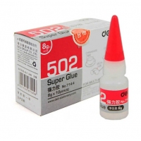 得力7144，502强力胶水8g装