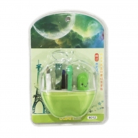 6012 百欣 精品苹果换囊钢笔套装，赠送药丸笔