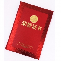 RZ0608 朝阳 8K精品荣誉证书（18*25CM）