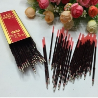 百灵鸟106A/107 新一代黑色圆珠笔芯-100支装-红色，红色圆珠笔芯