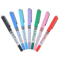 白雪PVN-159 0.38mm彩色直液式走珠笔-六色混装