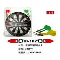 HB1021 恒博 15寸纸靶飞镖