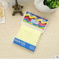 品为C303，3*3”彩纸印线易事贴，C303百事贴，N次贴，便笺