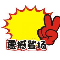 TX-016 朝阳 中号震憾登场爆炸贴（10张）