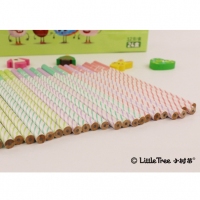 （特惠品）小树苗MA141201，12支盒装圆杆铅笔（1/24/240），盒装铅笔/HB铅笔/早餐系列学生铅笔