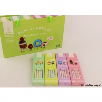 （特惠品）小树苗MA141201，12支盒装圆杆铅笔（1/24/240），盒装铅笔/HB铅笔/早餐系列学生铅笔