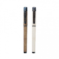 得力s28，原木风采中性笔-0.5mm