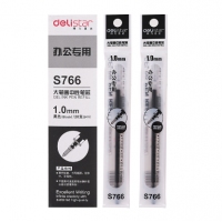 得力S766，1.0MM中性笔芯（20/240/2880）1.0签字笔芯