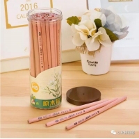 小松树3350，筒装三角正姿原木铅笔，环保简约无铅毒/HB铅笔-HJ3350