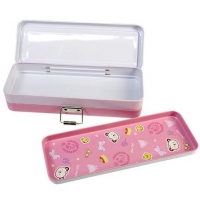 得力95556，三层文具盒 210ｘ77ｘ40mm （单位：只） 混色