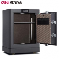 得力4086，保险箱/智能手机APP远程监控密码保险柜45cm家用办公 