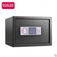得力92620，25保管箱/30保管箱家用办公迷你小型可入墙保险柜，宾馆用保管箱