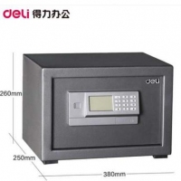 得力3651，保管箱/办公入墙密码保险箱家用（H26×W38×D25CM）