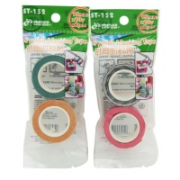 北极熊ST152，15mm*10Y和纸胶带(两卷装)/手帐/卡通装饰带