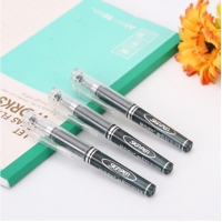 晨光GP0097，迷你子弹头中性笔签字笔水笔0.5mm12支装 黑色