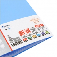 晨光ADM95095,  PP材料A4文件夹文件册/资料册-20页-蓝