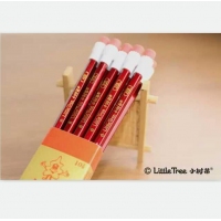 （特惠品）小树苗3055，简装闪光大皮头铅笔（10/240/2880）六角杆铅笔