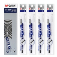 晨光MG007，0.5mm中性笔芯商务办公签字笔水笔替芯蓝黑色