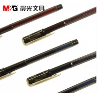 晨光17203，0.5mm黑水晶系列商务办公签字笔/全针管中性笔水笔签字笔