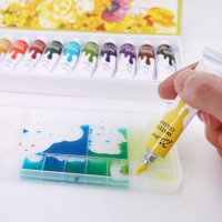 晨光LPL97604，12色水彩画颜料