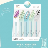 联优6277，学霸专用双支装对笔，精品中性笔（Y6277），诗华精品中性笔，金属喷漆杆中性笔