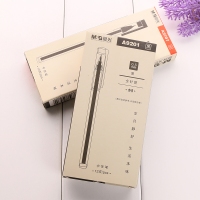 晨光AGPA9201，0.5本味中性笔（12/144/1728）全针管笔黑/红色水笔签字0.5mm （AGPA9201）