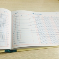 耐博231-25A,25K现金日记帐，25K50张100页订本帐，带页码帐本