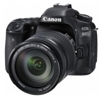 佳能（Canon）EOS80D 单反套机（EF-S 18-135mm f/3.5-5.6 IS） 2420万有效像素 45点十字对焦 WIFI/NFC 