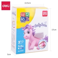 得力67806,超轻黏土/轻型黏土儿童橡皮泥/乐享童趣幼儿园彩色泥土