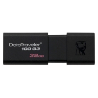 金士顿DT100G3,32G伸缩滑盖U盘 USB3.0优盘