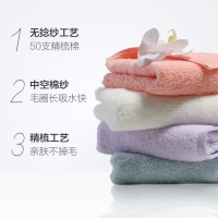 三利C905，74*34cm利凯特王妃面巾/女士毛巾夏天纯棉吸水超柔软成人家用全棉洗脸洗澡大毛巾柔软女士洗脸面108g左右/条