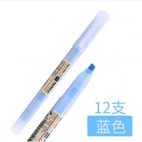 白雪PB61，荧光笔6色学生用荧光笔彩色记号笔标记笔多色彩笔-绿/蓝/黄/橙/紫/粉色