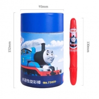 得力72059，24色托马斯炫彩棒幼儿园儿童水溶性蜡笔/旋转油画棒
