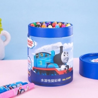得力72060，36色托马斯炫彩棒幼儿园儿童水溶性蜡笔/旋转油画棒