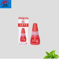 国信GX78，10ml光敏印油红色蓝色黑色印章印可用快干印台使用油
