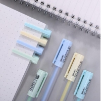 得力A253，0.5mm中性笔 笔水笔全针管学生中性笔