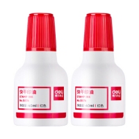 得力9874，40ml快干清洁印泥油