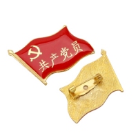 党徽胸章徽章磁扣别针