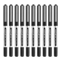 三菱UB150，可透视中性笔 签字笔0.5直液式签字笔