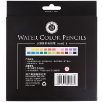 得力6518，24色系列彩铅彩笔绘画铅笔水彩笔学生用品彩色铅笔手绘铅笔涂填色笔
