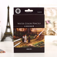 得力6519，36色系列彩铅彩笔绘画铅笔水彩笔学生用品彩色铅笔手绘铅笔涂填色笔