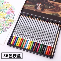 得力6522，36色系列彩铅彩笔绘画铅笔水彩笔学生用品彩色铅笔手绘铅笔涂填色笔