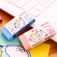 得力71062，小学生儿童美术橡皮擦 擦得干净橡皮绘图橡皮学生文具