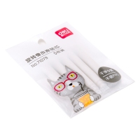 得力71079，橡皮擦替芯儿童创意口红橡皮可爱女孩小学生擦得干净