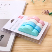 得力8154-04，学生云朵修正带套装创意文具改正带涂改带卡装不断带-5mm*5m