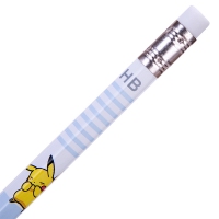 得力58135，铅笔HB皮卡丘卡通铅笔六角杆铅笔小学生铅笔礼物-12支/盒 