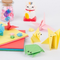 得力6437，彩色手工纸 学生手工折纸 剪纸 儿童手工纸25*18cm-30张 